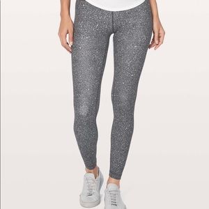 Lululemon Align Pant, Luminesce Splatter, Size 6